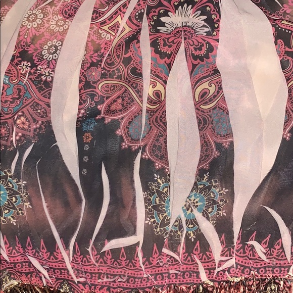 “Celly K” Cute Colorful Blouse Size M - Picture 4 of 4